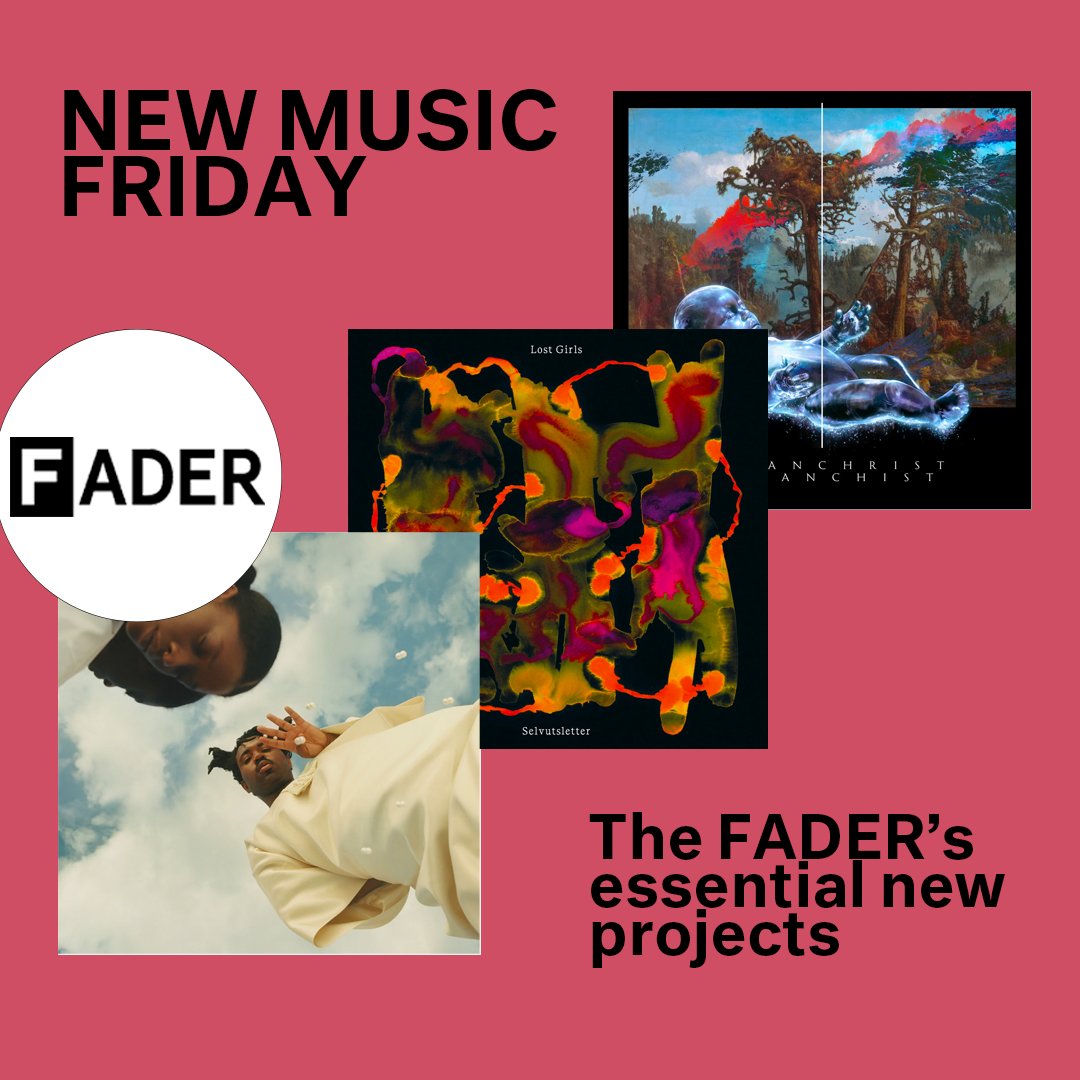 Every Friday, The FADER writers dive into the most exciting new projects, just for you🍎

This week's picks include fresh albums by <a href="/sampha/">Sampha</a>, Lost Girls, <a href="/evian_christ/">evian</a>, and @Valee &amp; MVW. thefader.com/2023/10/20/new…