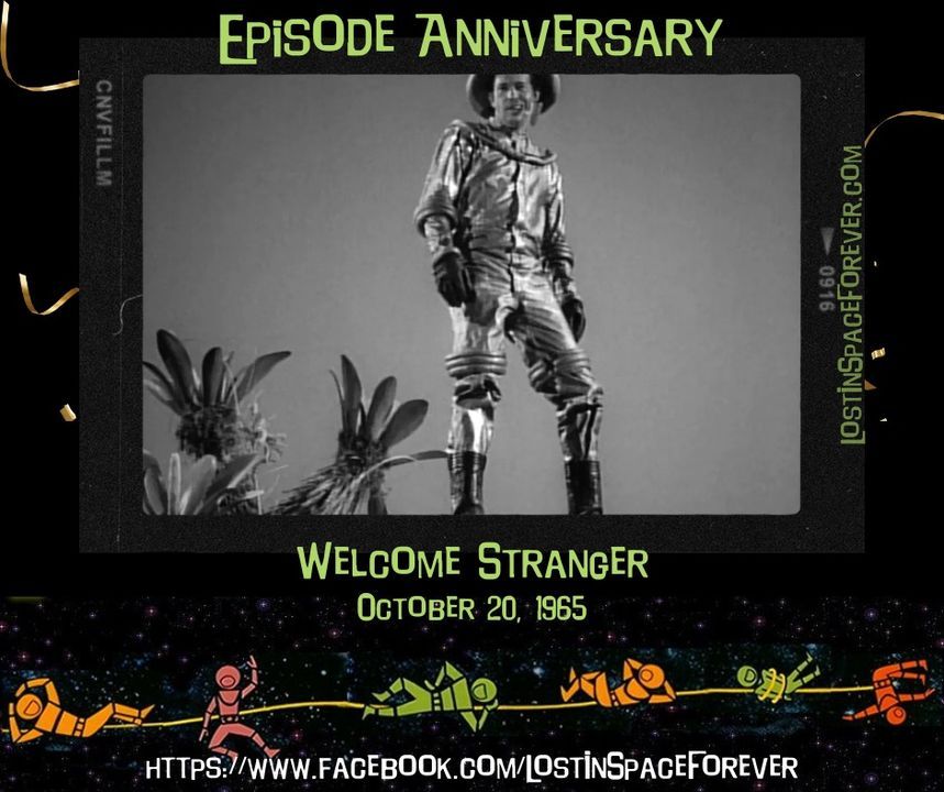 LostInSpace4evr's tweet photo. Lost In Space episode "Welcome Stranger" premiered on this date in 1965. https://t.co/saiHhrnYRV