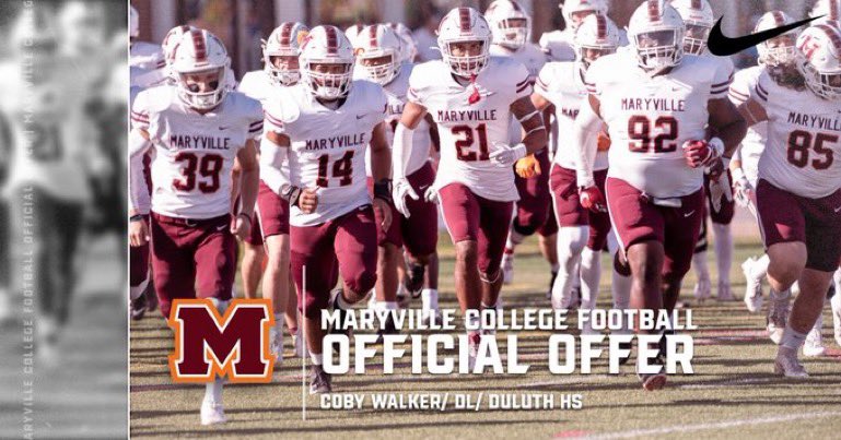 10cobywalker's tweet photo. #AGTG Very Blessed to receive an Official Offer by Maryville College! @CoachLongHill @scott_brumett @CoachOyarzun @MCScotsCoachMoe @RecruitDuluth @CoachRaw_ @CoachFleming_14 @CoachBeck56 @Coach_Cam_Jones https://t.co/iuQzJ5OpGi