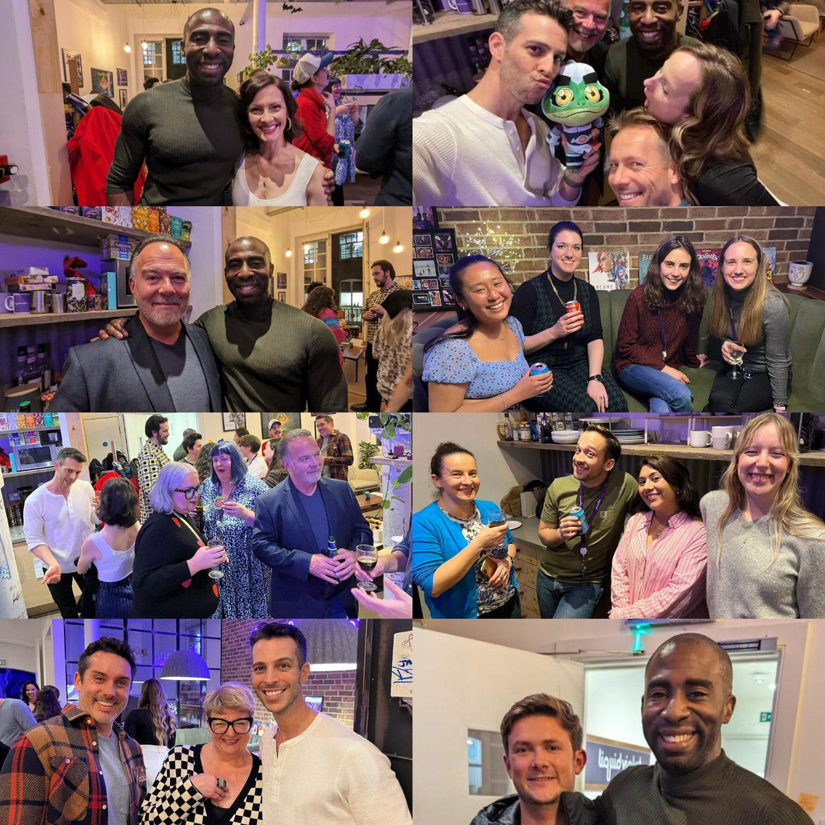 A good time was had by all at last night's launch party for CAPTAIN LASERHAWK: A BLOOD DRAGON REMIX 
🍾🥳🎉
#CaptainLaserhawk #netflix #animation #liquidviolet #audioproduction