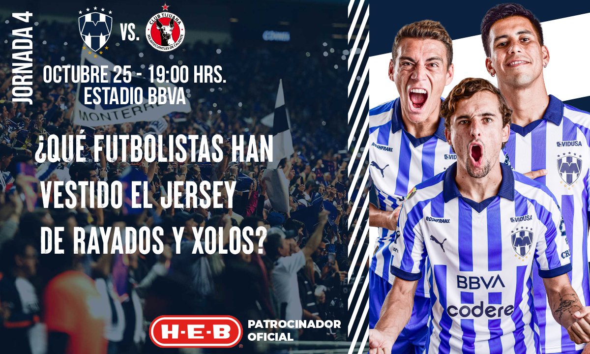 HEB_mexico's tweet photo. ¡Boletos para la afición rayada! ​
🎟️🏟️ Tenemos boletos para que vayas al BBVA y apoyes a los @Rayados 
👉 Sigue estos pasos para participar: ​
✳️ Dale RT a esta publicación​
✳️ Déjanos en comentarios la respuesta ​
✳️ Revisa TyC​
¡Listo! Ya estás participando ✨ https://t.co/rNTBylXjIu