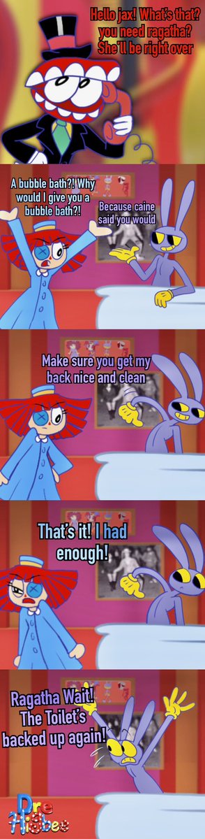 DreHigbee's tweet photo. We shall never denied I guess… even the most ridiculous request #TheAmazingDigitalCircus #glitchproductions #SpongeBobreference https://t.co/s2C7GlxY5R