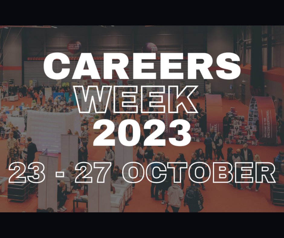 Coming soon – University of Essex Careers Services’ BIGGEST event of the year with daily workshops, employer events, and 2 job fairs featuring over 70 exhibitors.

Students can find out more: careerhub.essex.ac.uk/s/careersweek2…