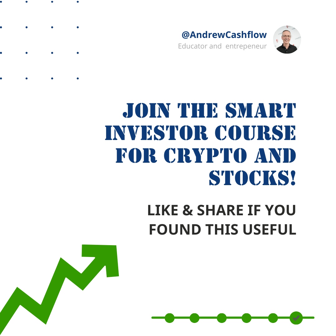 AndrewCashflow's tweet photo. What do you need to start investing in crypto and stocks? ⁠
I assume that if you're reading this, you want to get started as quickly as possible. ⁠
⁠
You'll need these 5 things: Read them on my Instagram.
⁠
#Investing #crypto #bitcoin #money #invest https://t.co/2O8NILLbvz