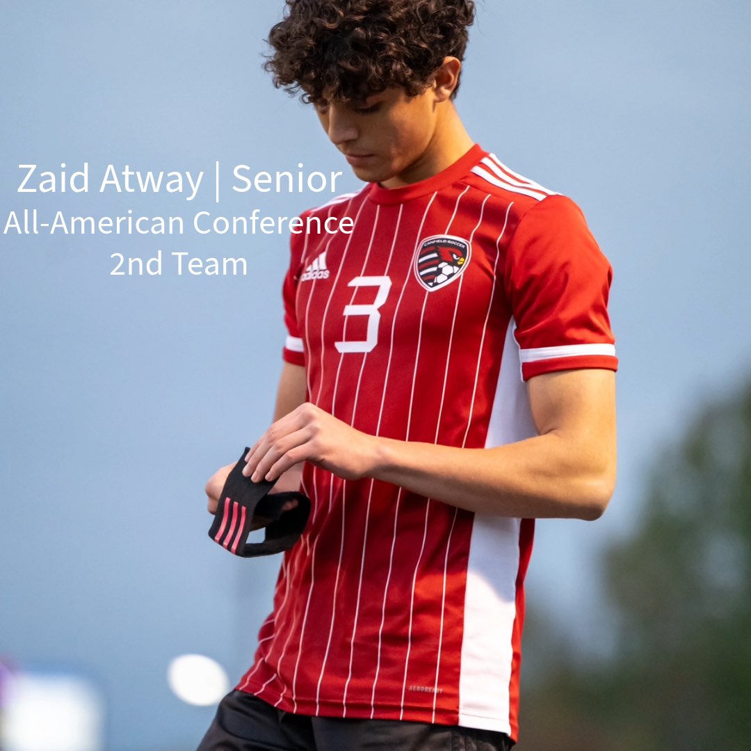 Congrats Zaid! #canfieldsoccer