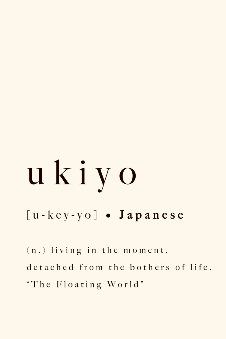 AondreaMaynard's tweet photo. The Art of Life ~ LOVE this word &amp; living in the moment, detached from the bothers of life.  ukiyo.
"The Floating World" https://t.co/LmBkjRYw3K