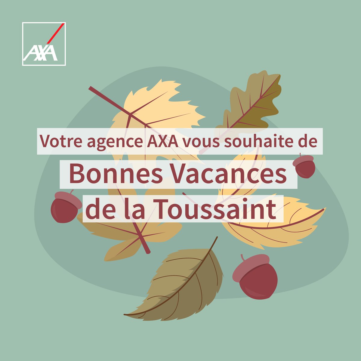 Vous Agence AXA vous souhaite de bonnes vacances de la Toussaint 🍂

Et vous ? Qu'avez-vous prévu pour occuper vos journées ?
Dites-le nous en commentaire 👇👇

#vacances #toussaint