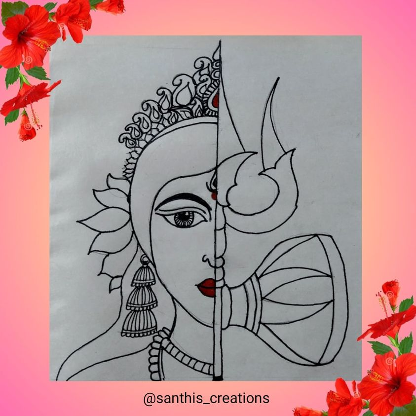 PandaSanthi's tweet photo. Maa Durga Quick Sketch
#maadurga #penart #pencilart #art #artwork #santhis_creations #durga #sketch #quicksketch #hobbyideasindia #visakhapatnam https://t.co/4jBYXyAMA8