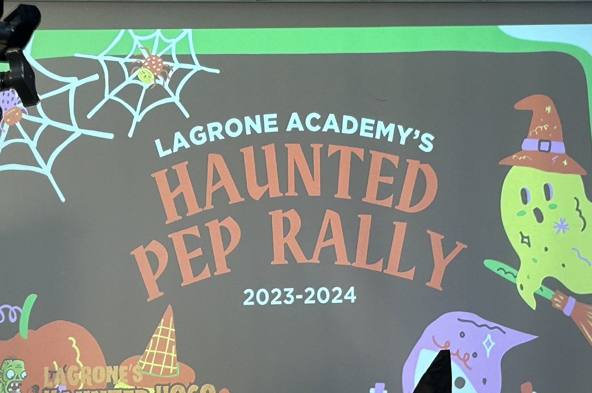 We are excited for our Homecoming Pep Rally!! @LaGroneAcademy
