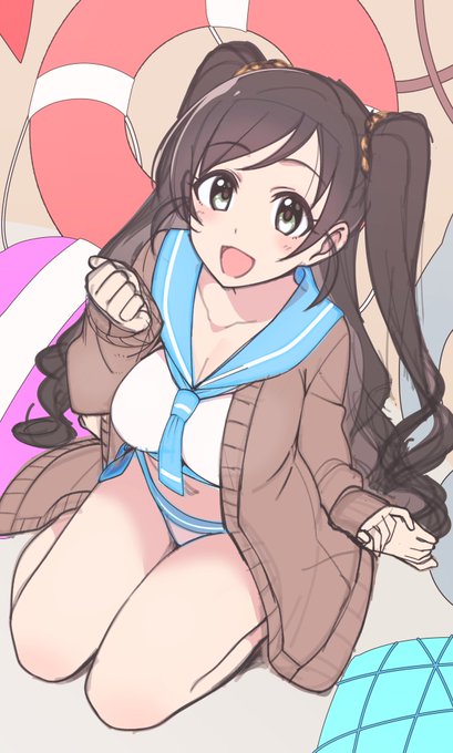 セーラーミズギカーディガンがかわいすぎてそらちゃんで見たかった 