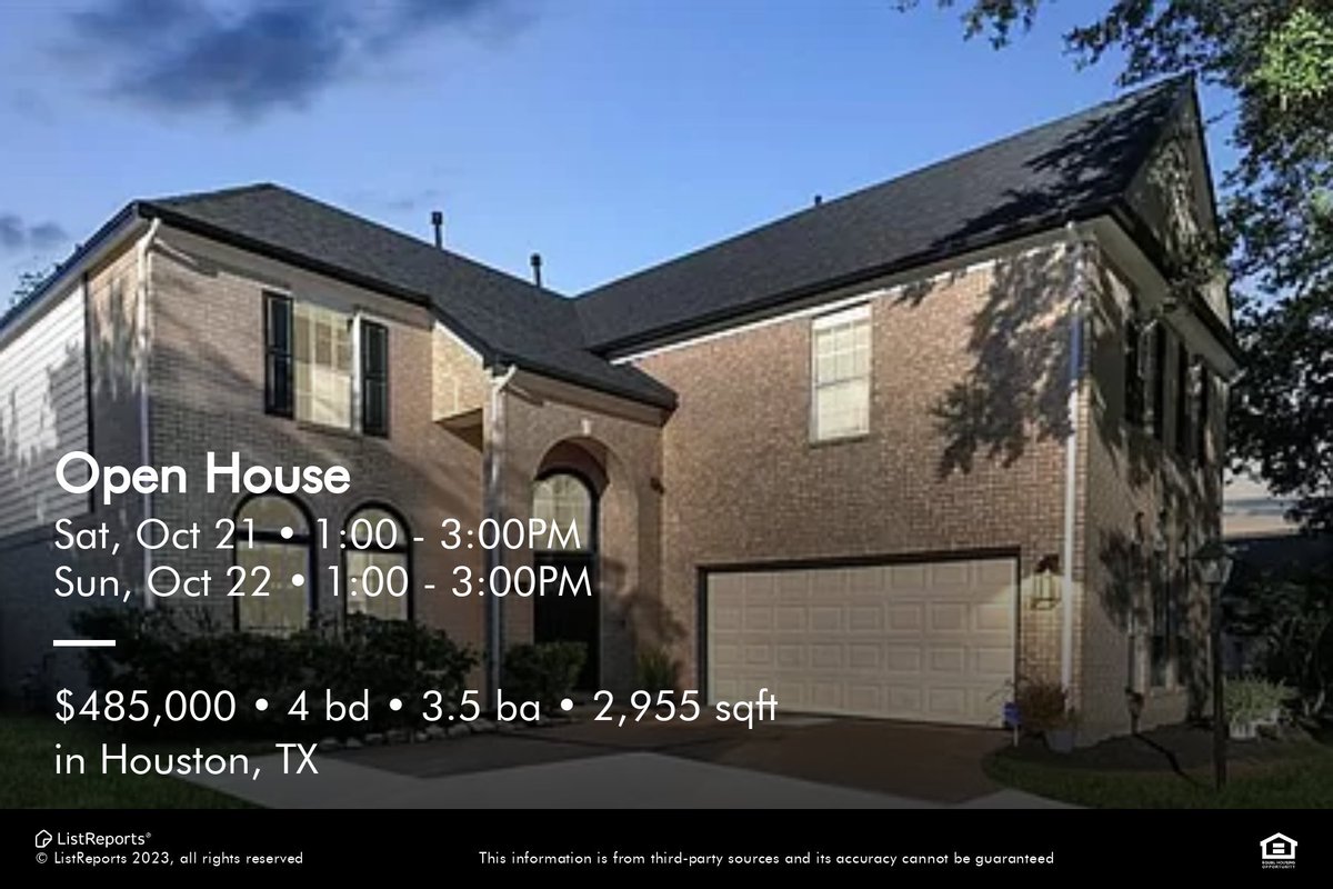 Open House weekend - Sat/Sun 1p to 3p. #openhouse #houstonrealestate #houstonrealtor #shadowlakeHouston #livinglifelargertogether #largerthanliferealty #listingagent #listing #buyers #Sellers