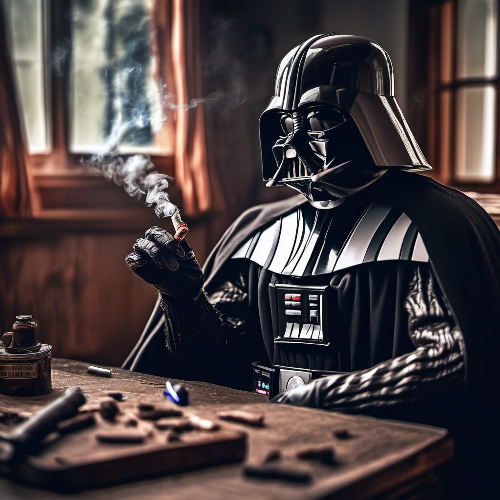 realdonchin's tweet photo. COMING SOON (NOT) ON DISNEY PLUS: “All in The Force Family” with Grumpy Grandpa Darthie Bunker @starwars #idwatchthat https://t.co/UIBqYwZ1Pp