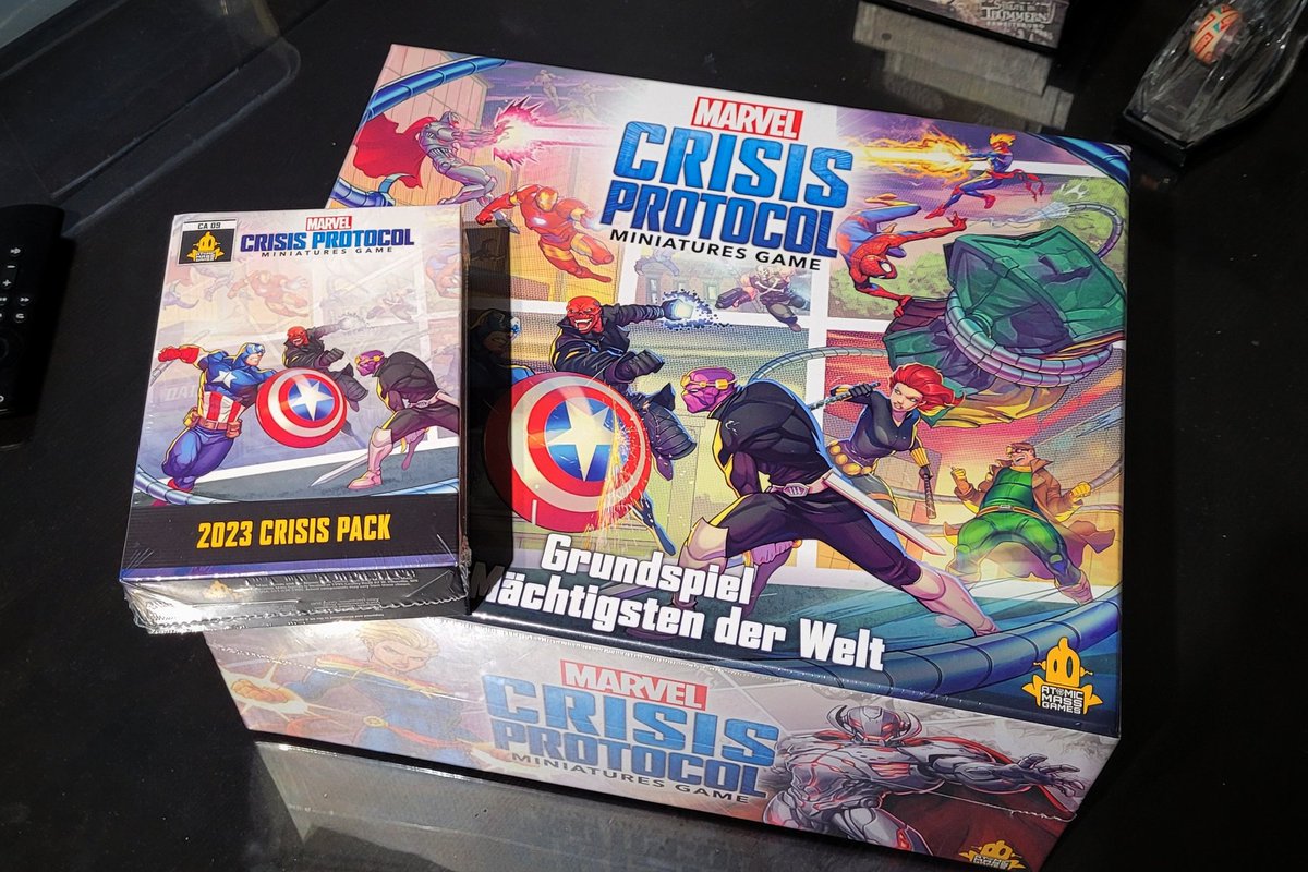 ThMorgenroth's tweet photo. Und so beginnt es...

#marvel #tabletop #skirmish #marvelcrisisprotocol #miniaturegame #maketabletopgreatagain https://t.co/QBW6p1Mkwm
