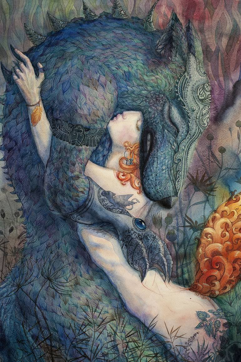 How pleased I was to see I struck The Beast to the heart.

~Angela Carter
art by Irina Lesik #faustianfriday