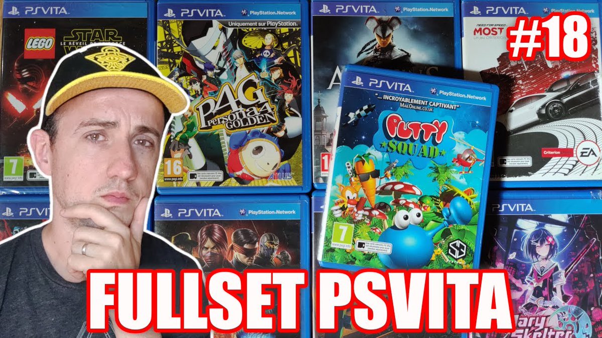 La présentation du fullset PS Vita continue avec la partie 18 et la fin des jeux en P 🔥 <a href="/PlaneteVITA/">Planète Vita ❄️</a> #fullset #psvita 
youtu.be/L3kd_tNe0EU