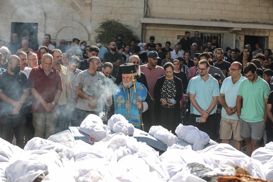 Pensées pour les chrétiens de Gaza depuis le déclenchement de l'offensive israélienne F85FBoLXsAAu4za?format=jpg&name=medium