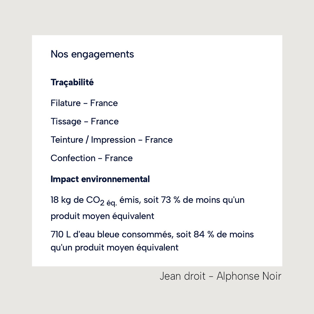 AtelierTuffery's tweet photo. 👖 Le Jean : Icône Mode & Écologie. Nous valorisons la production responsable, la réduction de l'impact environnemental, et la préservation du savoir-faire français. En savoir plus : https://t.co/FjoPCf9C4R
#affichagenvironnemental #ModeÉthique #FabricationLocale #AtelierTUFFERY https://t.co/YJ3Hclsdyv