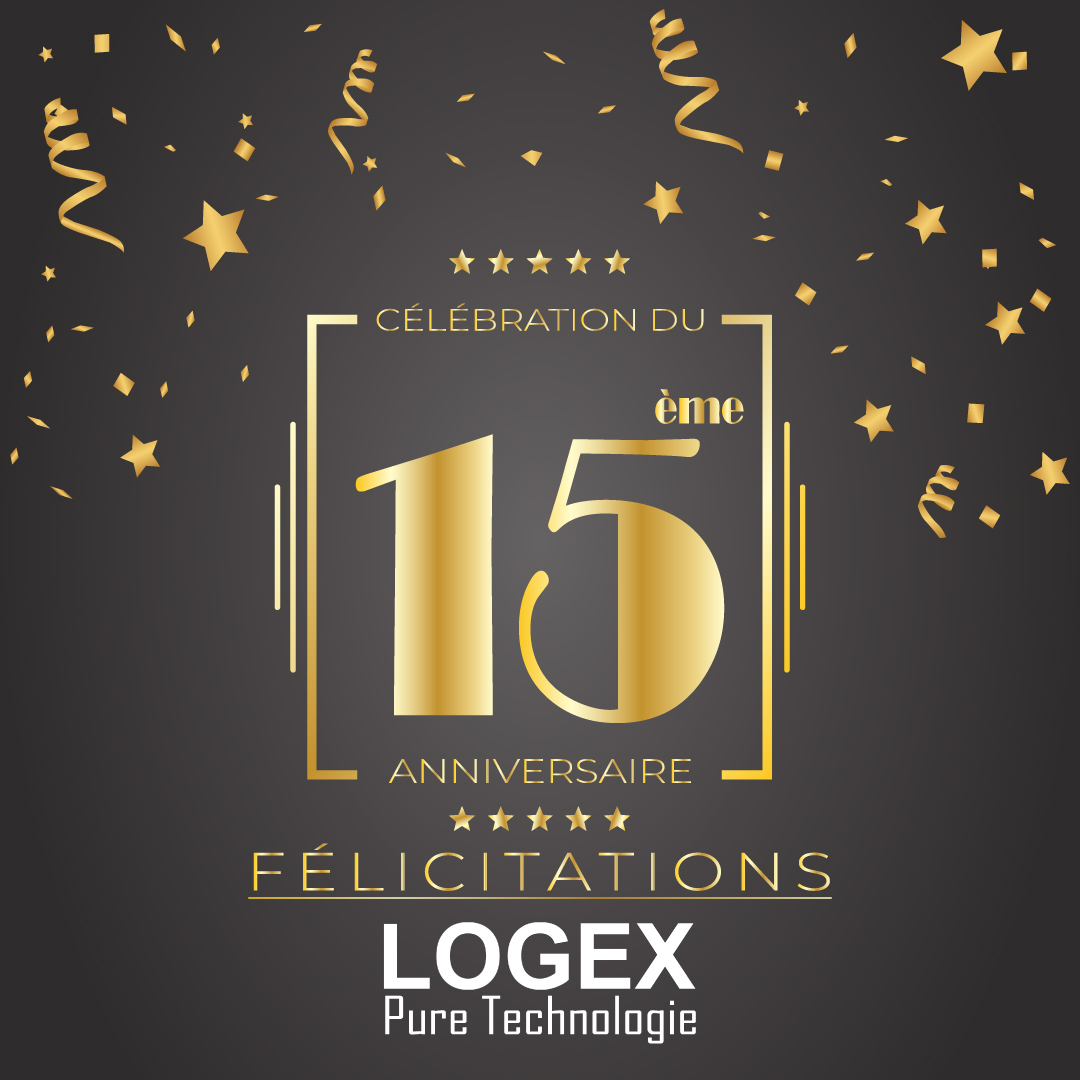 15 ans de passion!
Merci à vous chers clients et partenaires.🎉🥂