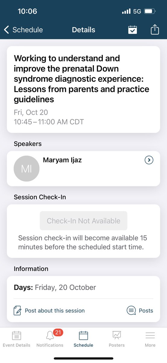 lettercaseorg's tweet photo. Looking forward to hearing Maryam share about the preliminary results of our data about GCs and the prenatal Down syndrome dx experience! #genechat #NSGC23 https://t.co/GmXLMMD1QP