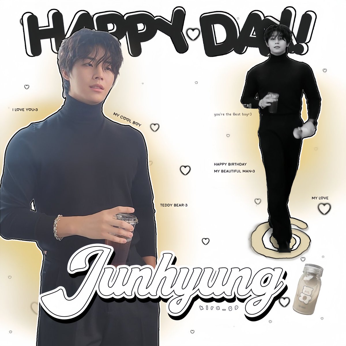 ✿~Happy birthday Junhyung, thank you for everything, you are the coolest boy, keep making everyone happy with your beautiful voice, all talented, I love you. ♡🐻

#SONJUNHYUNG #hpbjunhyung #Ghost9 #고스트나인 <a href="/GHOST9OFFICIAL/">GHOST9(고스트나인)</a> ♡⁠˖✿