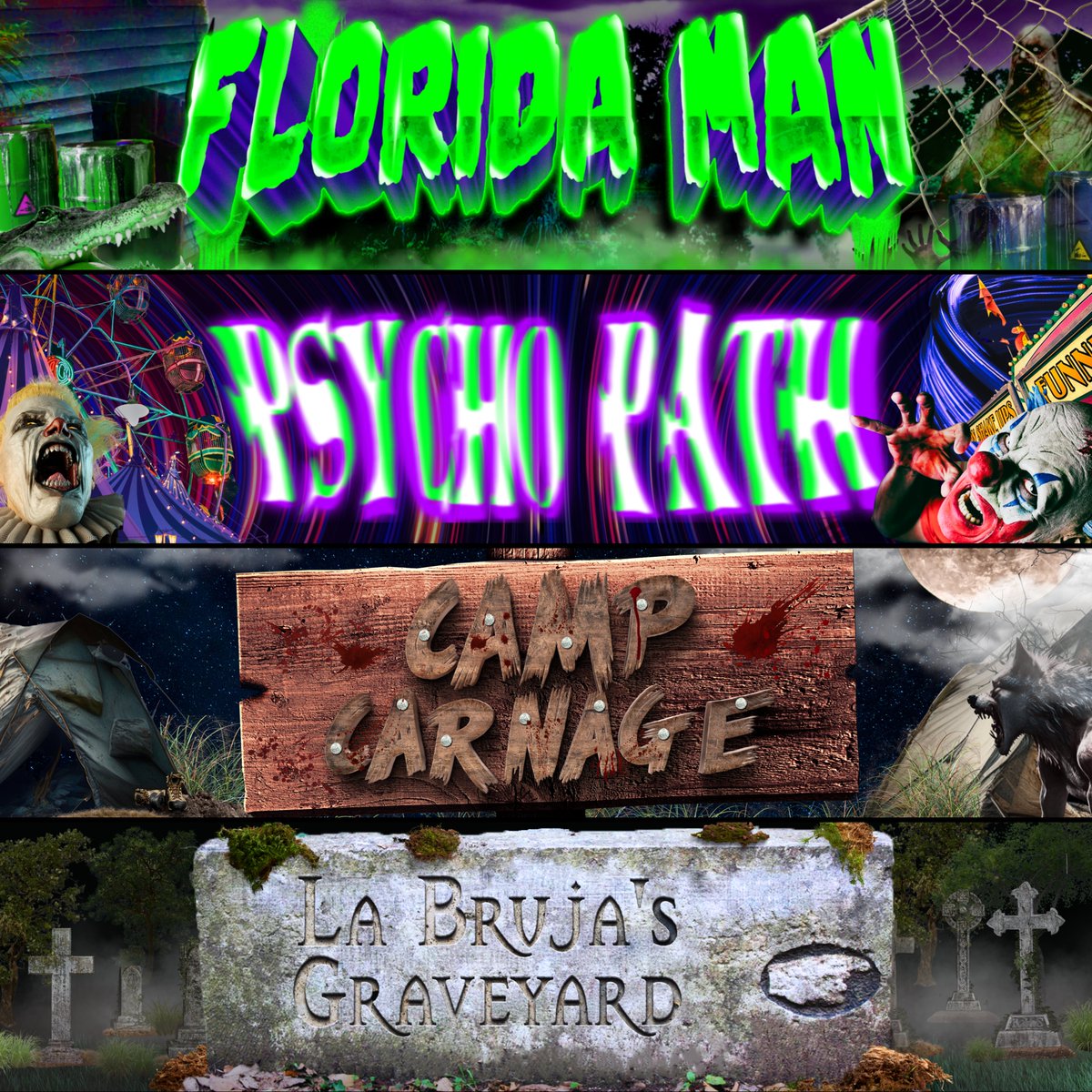 BrowardParks's tweet photo. Count 'em... The HAUNT has FOUR tormented trails through #TreeTopsPark. Take these scary strolls October 26, 27, 28, 29, and of course, Halloween on October 31st! Get your tickets at https://t.co/VERbJVDyUr https://t.co/lPPkRxth5t