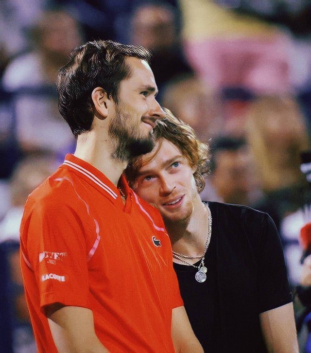 TheTennisLetter's tweet image. Andrey Rublev’s friends &amp;amp; peers spoke about what they love him about him. 

Daria Kasatkina: “That's the guy who will never allow you to pay in any restaurant, or if you go out or to visit something. That will just not happen.
He's always trying to take care of others. Andrey,…