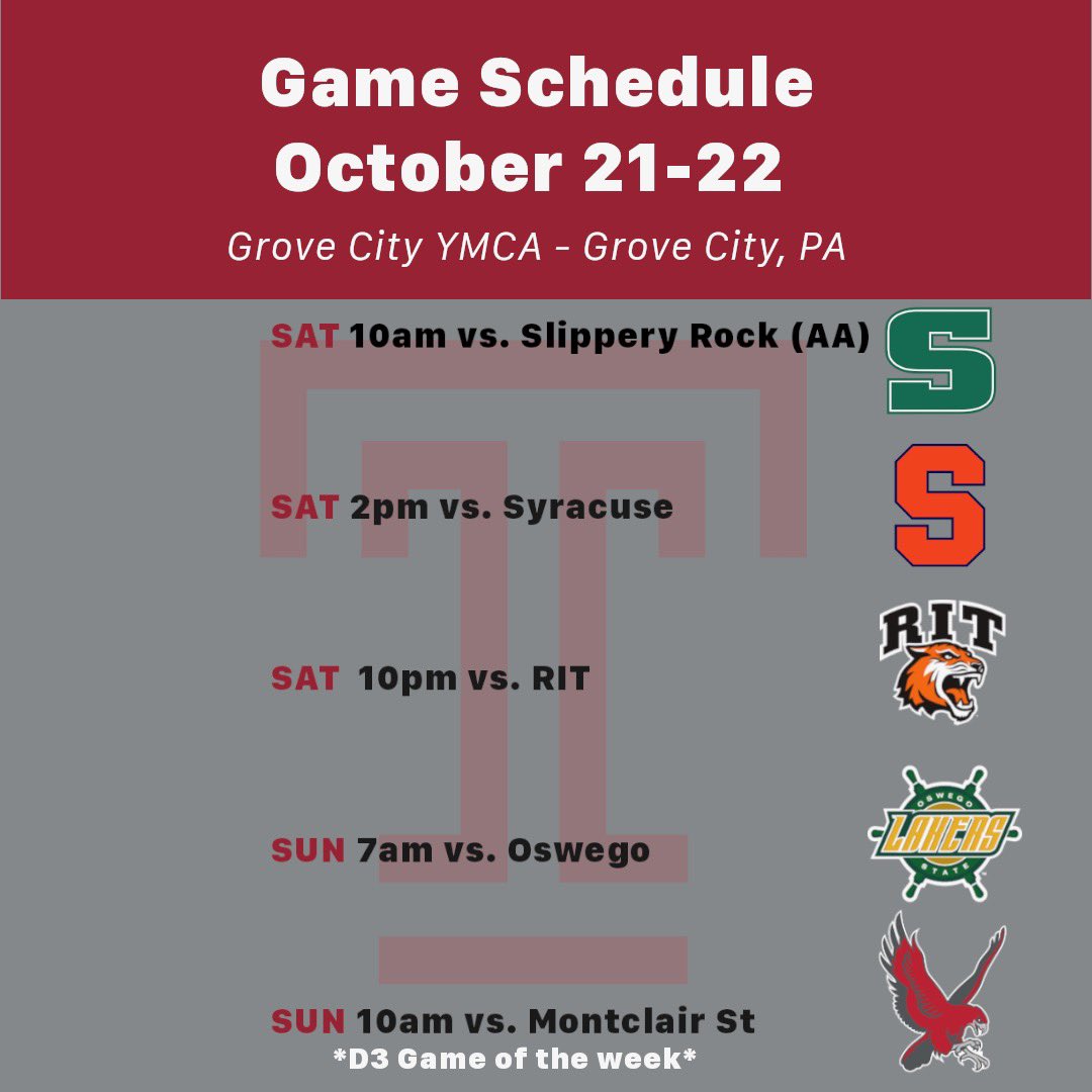 Ready to kick off the regular season tomorrow!