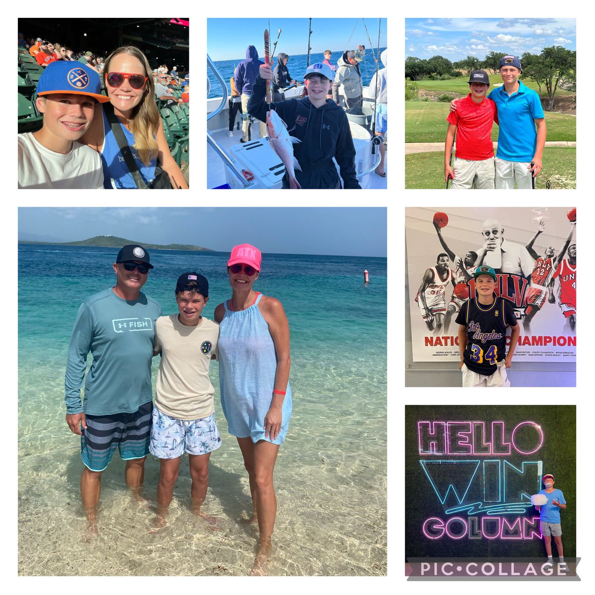 Happy 14th BDay Beckett 🎂.  You have had an amazing year &amp; we are so proud of you!  Love you stud.  #14 <a href="/StephanieBudai/">Stephanie Budai</a>