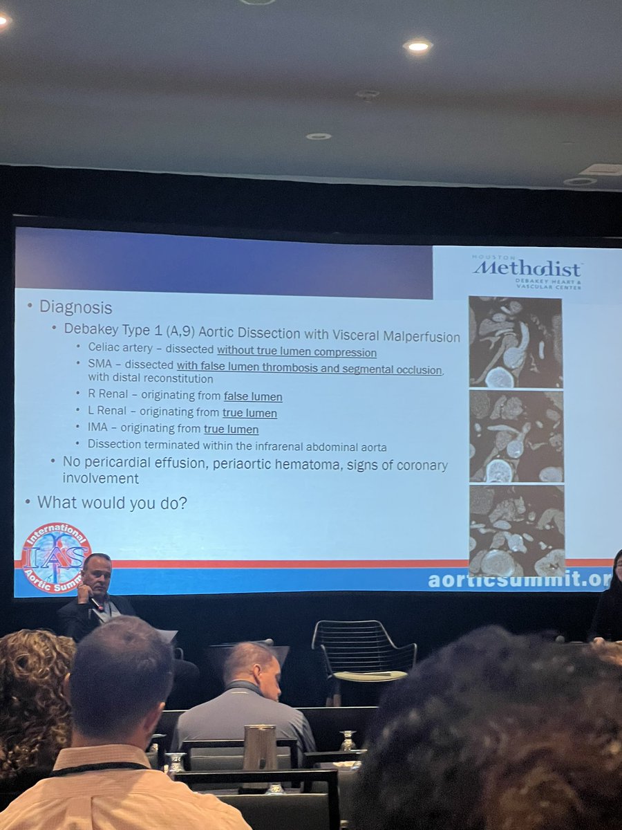 Challenging situation generating some strong debates. #internationalaorticsummit