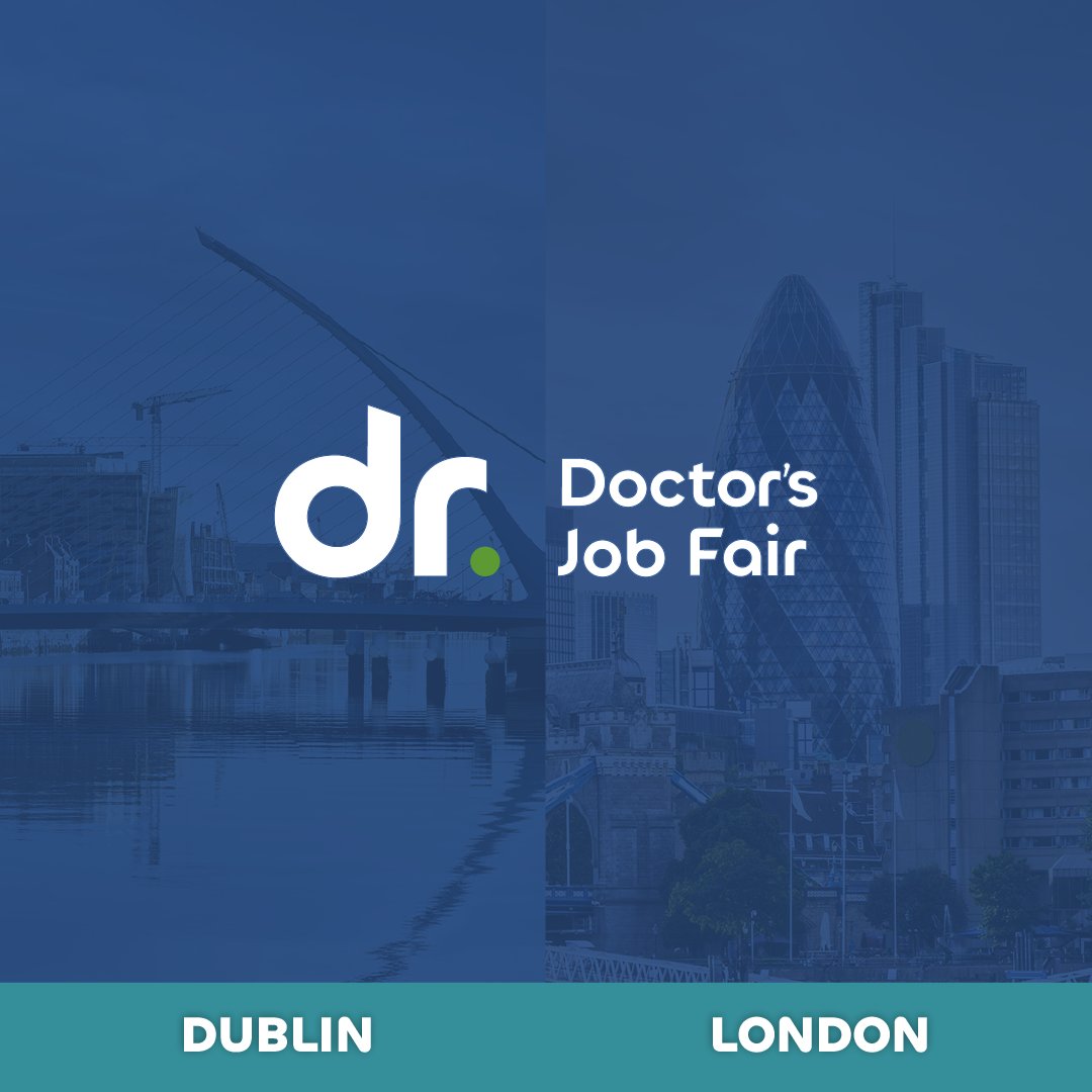doctorsjobfair's tweet photo. Are you a medical doctor in the UK or Ireland looking for a new opportunity?

The Doctor's Job Fair coming to London on November 18th and Dublin on November 25th. Take the next giant leap in your medical career! Register for free now: https://t.co/s95ldpZgEa

#DoctorsJobFair https://t.co/eu4ikytzqv