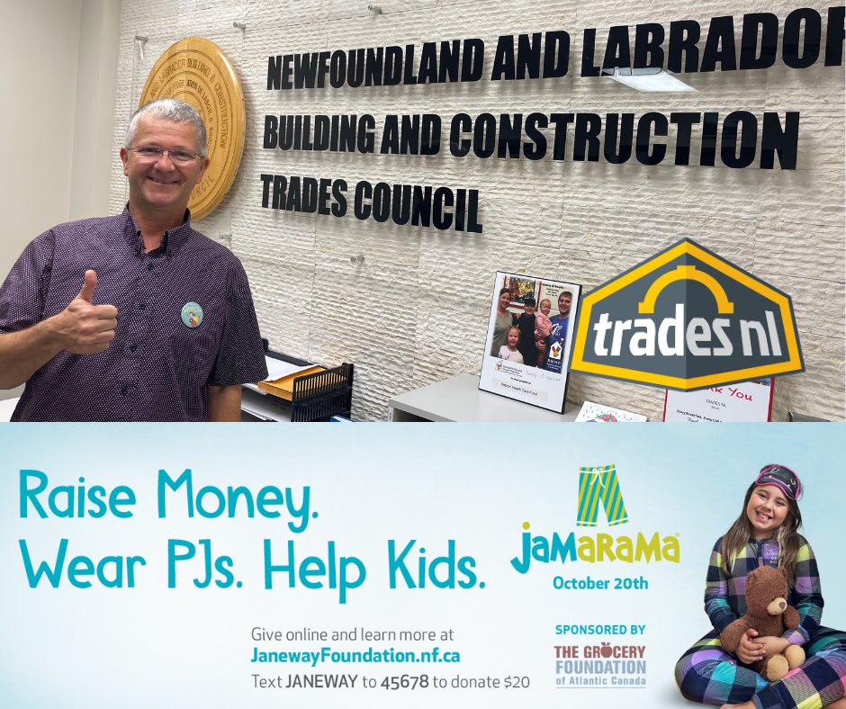 Trades NL (@trades_nl) on Twitter photo It's #JamaramaDay 2023!
<a href="/JanewayNL/">Janeway Children’s Hospital Foundation</a> is an amazing organization and showing your support allows them to continue to provide the best pediatric healthcare in this province.
Donate today at janewayfoundation.nf.ca/ways-to-give/o… It's #JamaramaDay 2023!
<a href="/JanewayNL/">Janeway Children’s Hospital Foundation</a> is an amazing organization and showing your support allows them to continue to provide the best pediatric healthcare in this province.
Donate today at janewayfoundation.nf.ca/ways-to-give/o…
