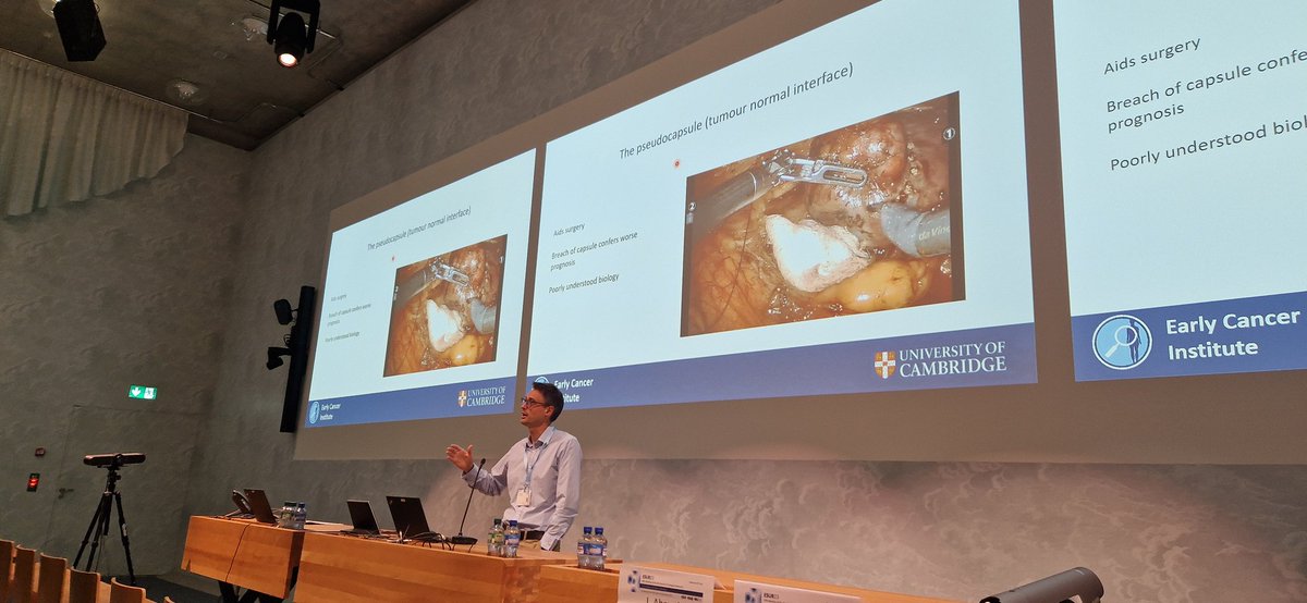 LambAlastair's tweet image. Has @Tom_J_Mitchell finally come round to #SpatialTranscriptomics?! Lovely talk & scope of work presented at #ESUR23 from his @EarlyCancerCam group
Using ST to define transition from benign to malignant #KidneyCancer & oppo for early detection/intervention
@ChloePacyna @Uroweb