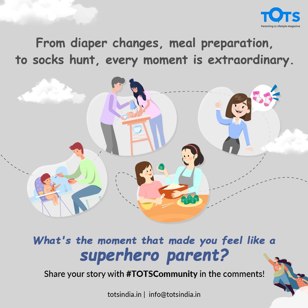 Parents, your daily to-do list may seem endless, but each checkmark is a testament to your incredible superpowers. Share your proudest parenting accomplishment with us! 🦸‍♀️🦸‍♂️ 

#ParentingLife #SuperheroParents #FamilyMoments #EverydayHeroes #Parenthood #TOTSCommunity #TOTSIndia