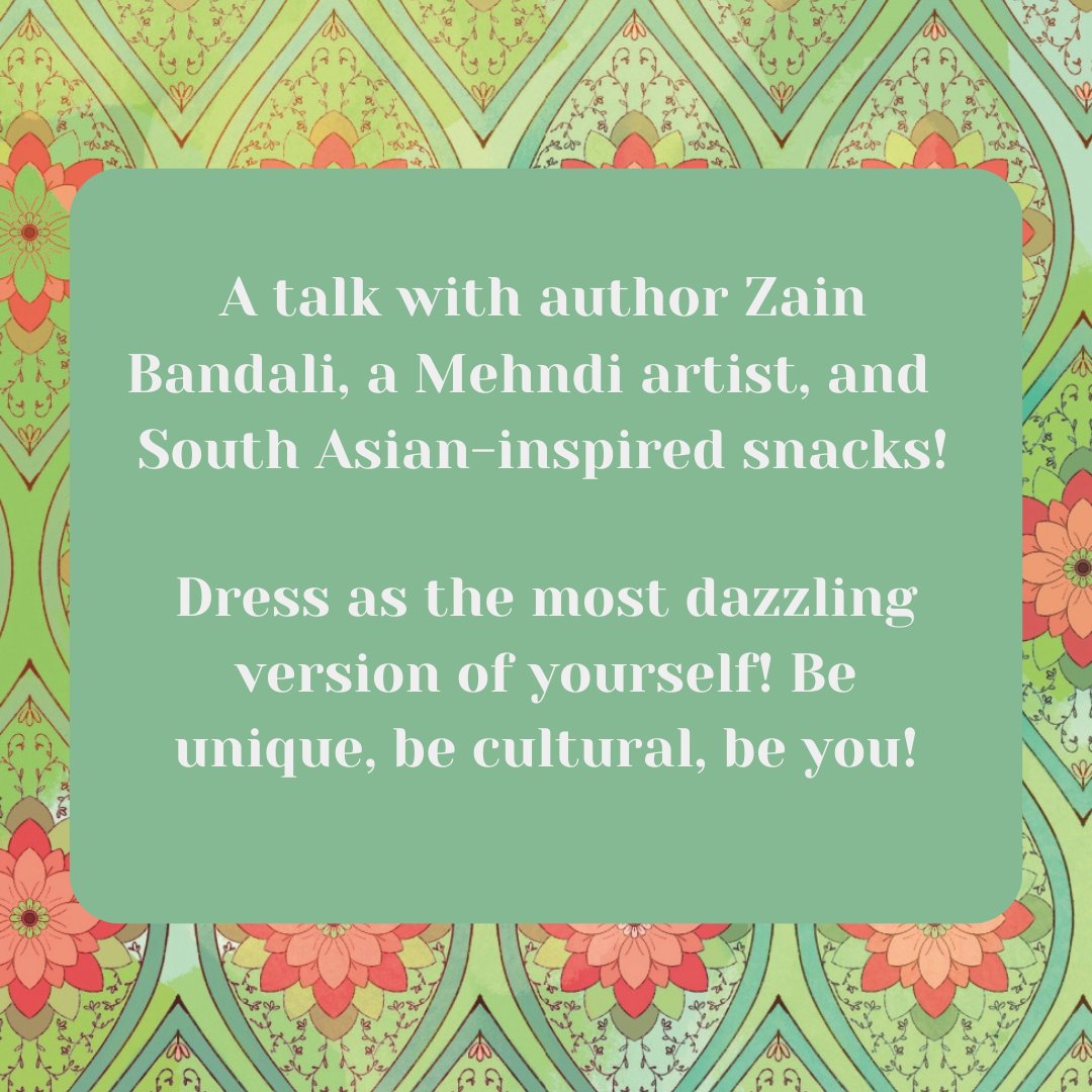 📚🎉OCT 28: Please, join us for the launch party of new chapter book MEHNDI BOY, by Indo-Tanzanian author Zain Bandali, 2pm at @ADFRNTBooklist. A celebration of South Asian culture, gender discovery & you. Order the book: adifferentbooklist.com/?q=h.tviewer&u… Be unique, be cultural, be you!📚