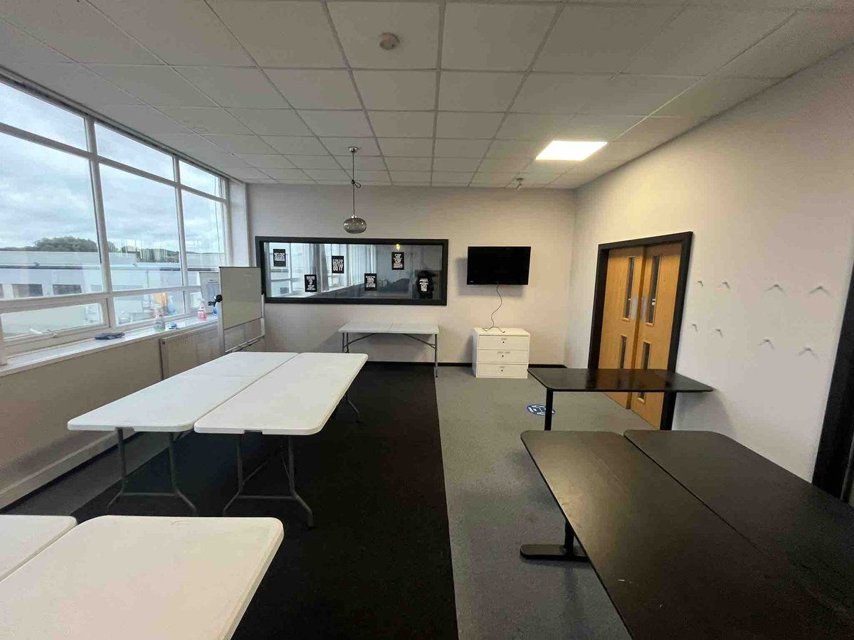 All setup for Monday morning. Looking forward to delivering this course at our new classroom space at our Head Office in Peel House, Skelmersdale.