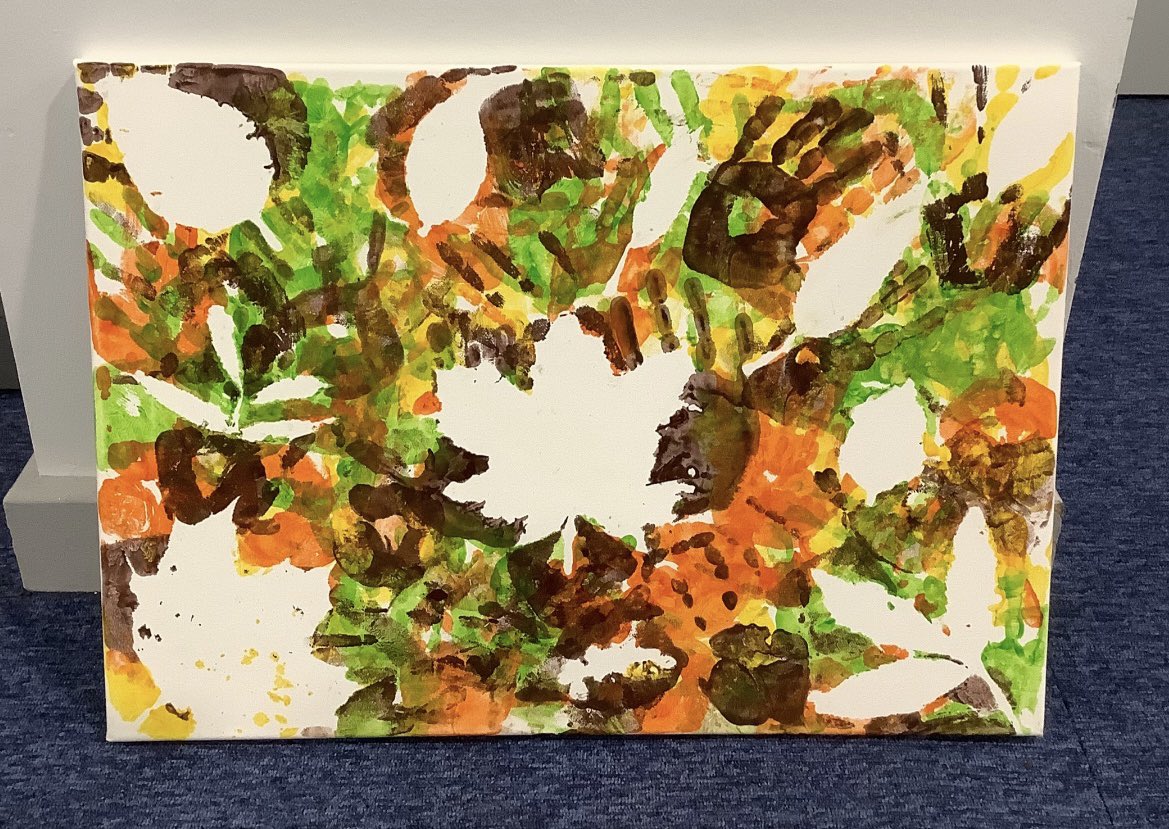 WoodvaleAcad's tweet photo. Woodvale took part in the #BigDraw2023 today with a focus on #nature and #outdoorlearning. Every year group made collaborative canvases. #KeyStageTwo https://t.co/q8wBVNCAm3
