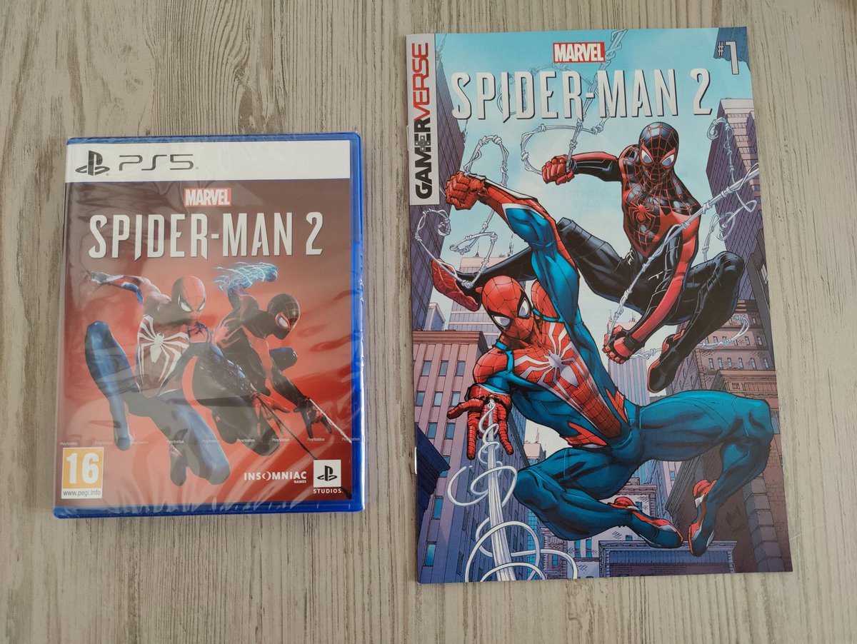 RoberTorres_89's tweet image. ¡Por fin, a disfrutar de esta maravilla!

#BeGreaterTogether
#SpiderMan2 
@VideojuegosGAME 
@PlayStationES