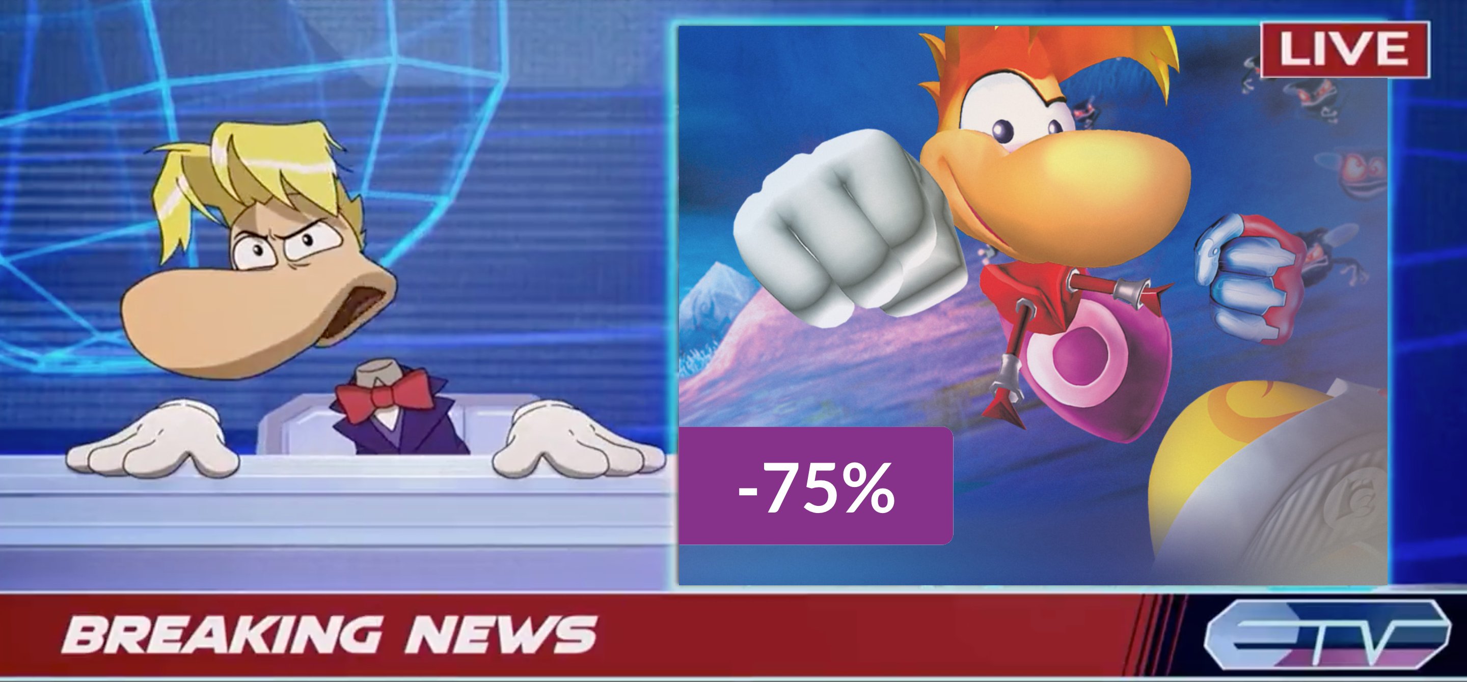 75% Rayman® Forever on