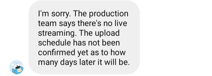 MeNari_Narii's tweet photo. @only_wain Dapat dm dari busan MBC, katanya ga ada live streamingnya...😢 https://t.co/gVQHHcgYiN