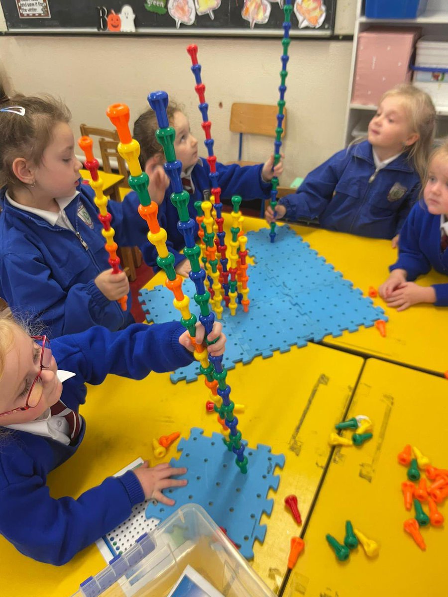 stpatricksgnslk's tweet photo. During #MathsWeek our Juniors Infants had to guess how many bears were in the jar. The girls made patterns and did a #mathstrail around the school searching for a matching sock! @mathsweek @SFICuriousMinds https://t.co/30rhEqijm2