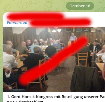 McGinger666's tweet photo. 6.-8.Okt veranstalteten #Neonazis den Gerd-Honsik Kongress - Nazis aus Schweden, Ungarn, Italien und Ö haben den Holocaust-Leugner gefeiert - nicht in Sopron, sondern in #Wien
Die Fotos der Reden stammen offensichtl aus dem Kellergewölbe d Bierlokals #Centimeter Währinger Gürtel https://t.co/bT1n0P6HoT