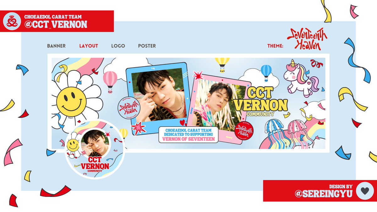 [#NewLayout 🖼️] 
#SEVENTEENTH_HEAVEN is coming!! We don't wanna miss the fun to welcome this era with our new layout! 🌼

Let's get pumping to enter the silent world and make it come to life with MUSIC! 🎼

Layout design by <a href="/sereingyu/">🖤</a> 
#SEVENTEEN #세븐틴
#GodOfMusic #버논 #VERNON