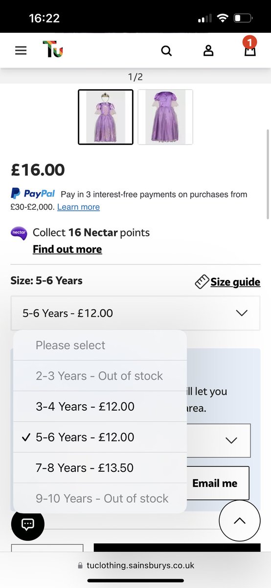Broadyyx's tweet photo. @tu_clothing your basket isn’t honouring the sale price. Please help? https://t.co/EoDzrCbH5B