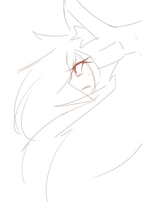 好みの顔を描こうとしてたけどうちの子にこういう顔しそうな子がいないのでよその子さらってくる人 