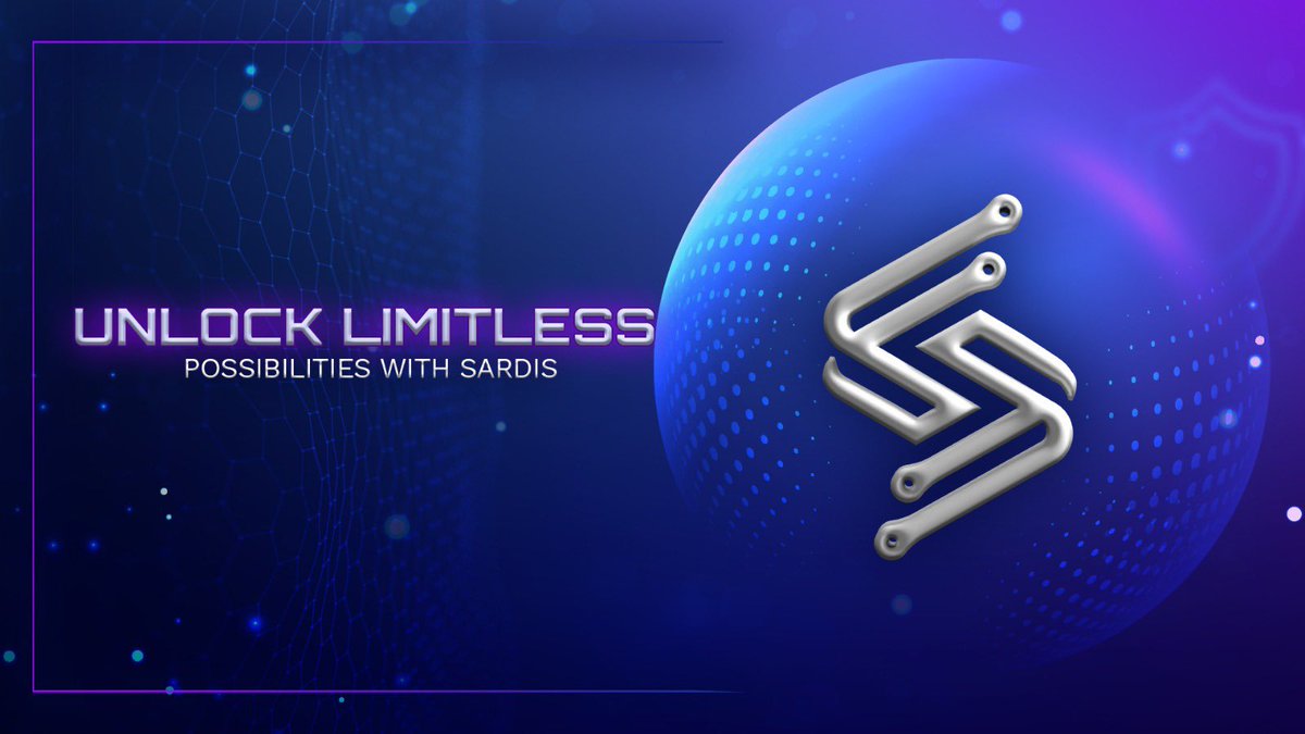 📣 Unlock limitless possibilities with Sardis. Our layer 1 blockchain is about to make a grand entry into the market, empowering users with advanced technology and security features. Don't miss out on trading SRDS on a top tier exchange. The revolution is almost here! #Sardis