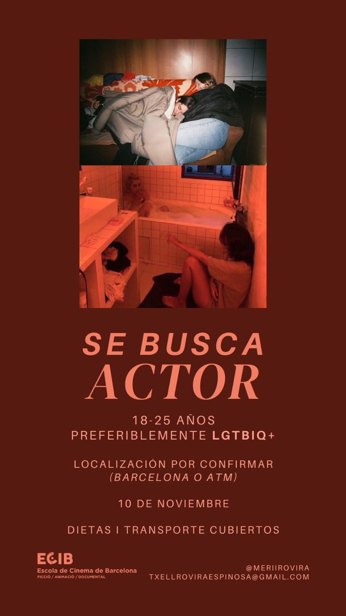 meriirovira's tweet photo. Guapos ajudeu-me porfa a trobar actrius/actors 🥰 https://t.co/9epvodqJ0i