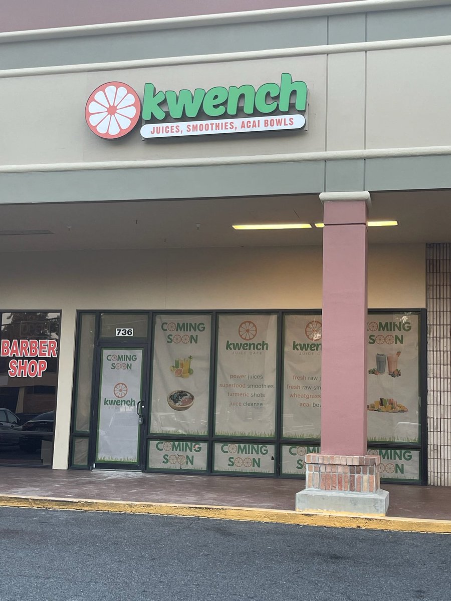 ChrisGregoris's tweet photo. Kwench Juice Ocala, FL Opening Soon!! https://t.co/WUn6VYBWQu