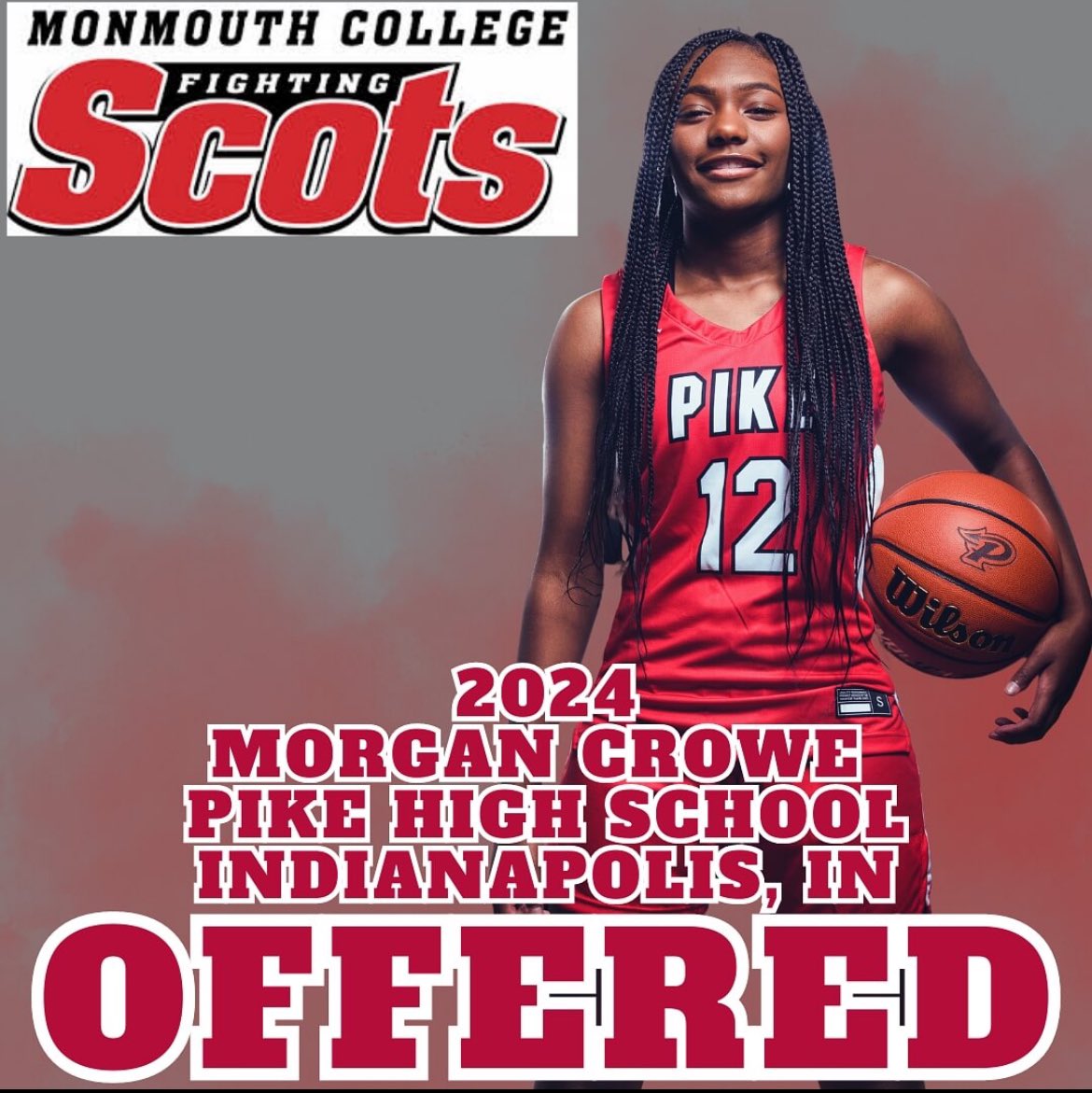 Morgan C. (@morgan_crowe_12) on Twitter photo I’m very blessed to receive an offer from <a href="/ScotsWHoops/">Monmouth College Women’s Basketball</a> . Thank you <a href="/coachmichelled3/">Michelle DeCoud</a> for letting me come and see campus and the offer! I’m very blessed to receive an offer from <a href="/ScotsWHoops/">Monmouth College Women’s Basketball</a> . Thank you <a href="/coachmichelled3/">Michelle DeCoud</a> for letting me come and see campus and the offer!
