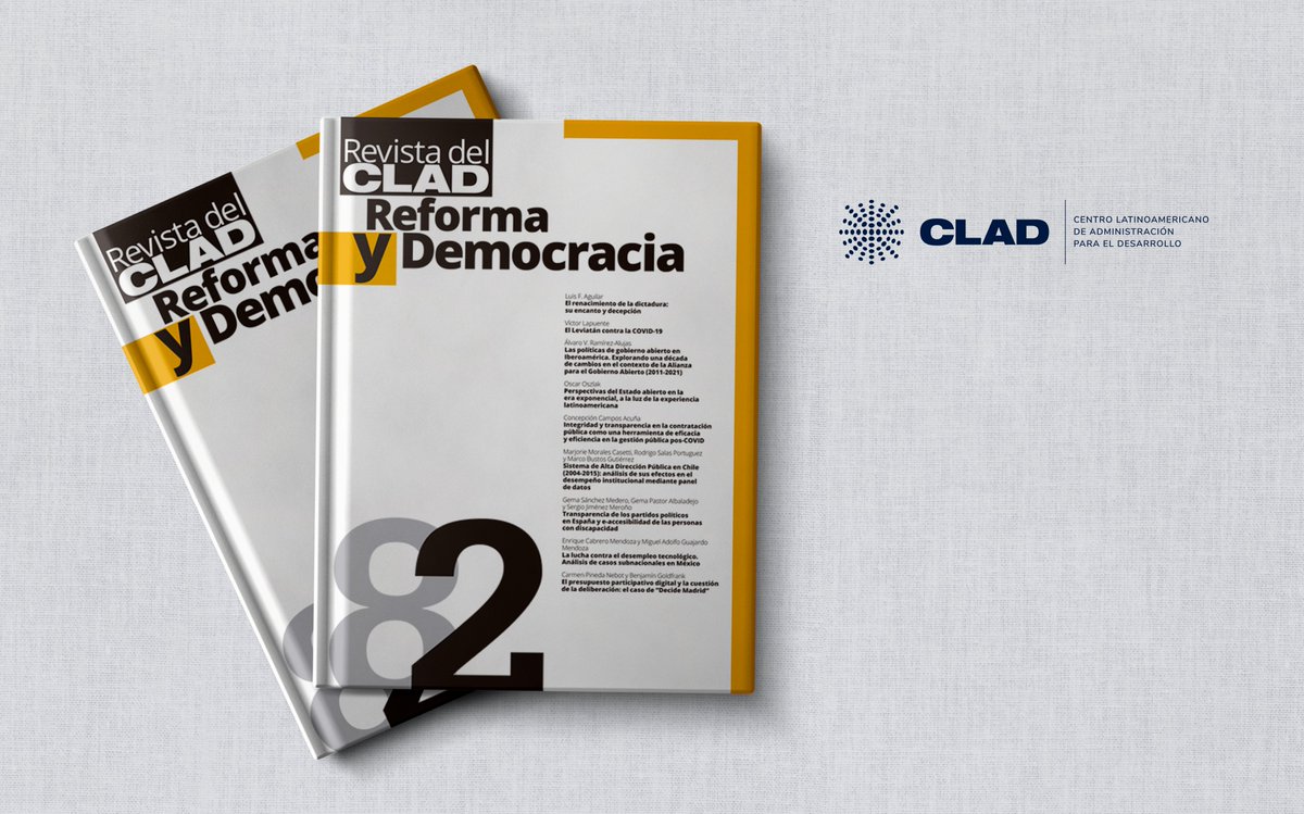 📢Consulte la Revista del CLAD Reforma y Democracia No. 82: clad.org/documentacion/…