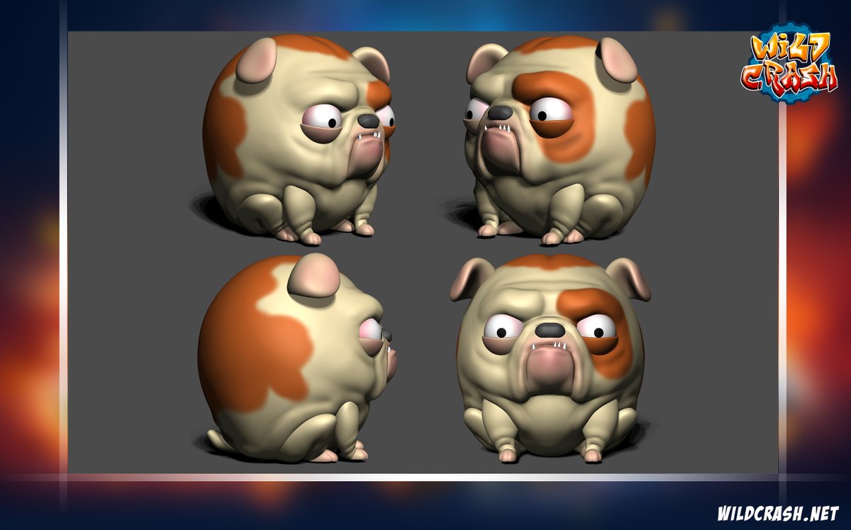 🤠GM Wildcrashers!🤠
Have a great end of the week!

The Pet-0 dog in its most realistic version. As for the other characters, we prefer to make it more stylized.

🎮Stay tuned on <a href="/wildcrashP2E/">wildcrash</a>!🎮

#BlockchainGaming #CryptoGaming #NFTCommunity #Videogame #WildcrashP2E #CRASH